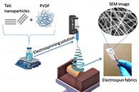 Soft Matter：由基于PVDF/滑石纳米片复合材料的电纺纳米织物开发新型柔性纳米发电机