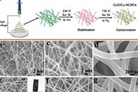 三峡大学杨学林J. Electroanal. Chem.：CuO/Cu团簇修饰氮掺杂碳微纤维网络，作为钾离子电池的自支撑负极材料