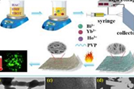 陕西科技大学葛万银J. Alloys Compd.：Bi2Ti2O7:Yb3+/Ho3+纳米纤维的近红外加热行为和超高温敏感性