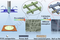 天津工业大学李振环Carbon：具有保护性碳壳的MoXn@MPCNF的构建及其在高性能锂离子电池中的应用