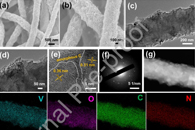 三峡大学倪世兵Electrochim. Acta：Li3VO4/N掺杂碳纳米纤维的可控合成及其锂离子存储性能
