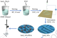 中国石油大学张冬至Sens. Actuators B Chem.：SnO2 NFs/PDA涂覆QCM气体传感器的构建及其甲醛传感性能