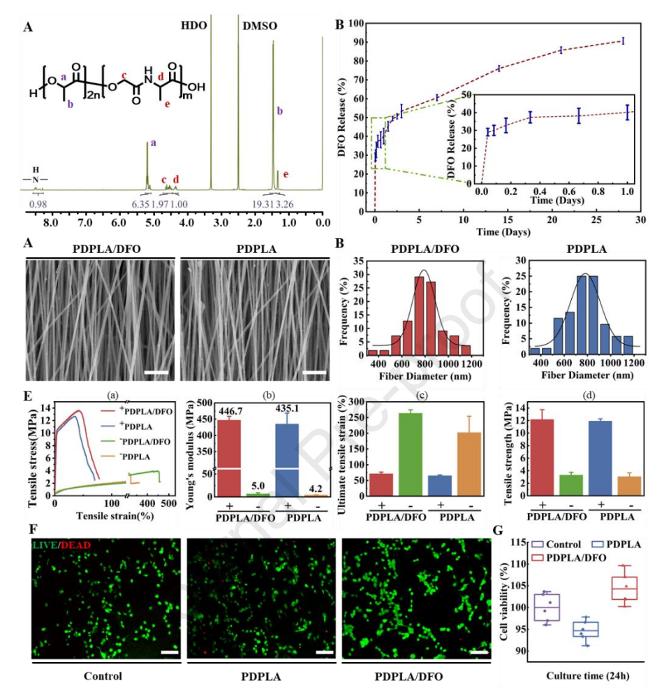 武汉理工大学邱彤&戴红莲Mater. Today Bio：P(MMD-co-LA)/DFO纳米纤维导管的构建及其在坐骨神经再生中的应用