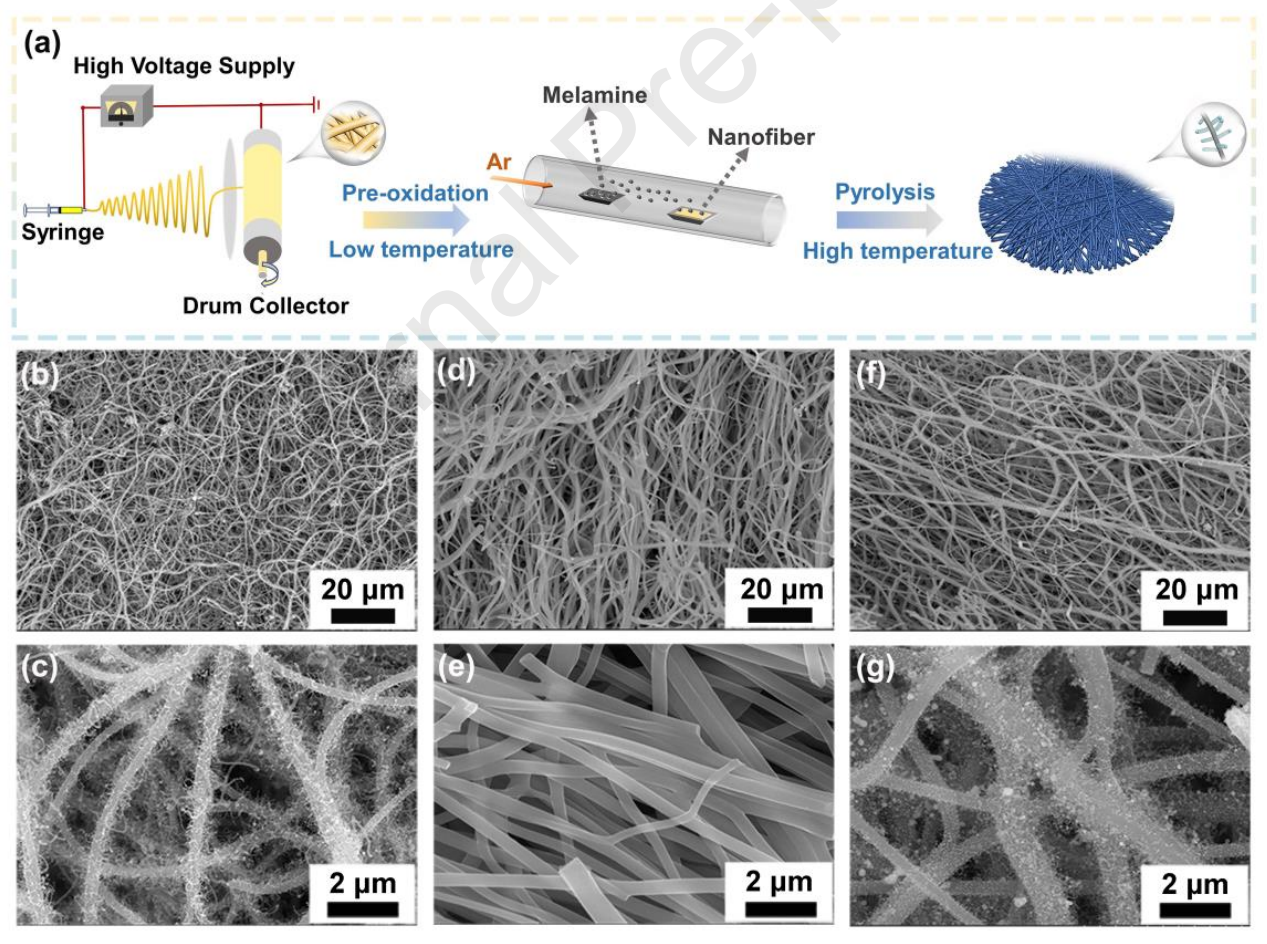 哈尔滨工程大学朱春玲&陈玉金Carbon：3D Fe3C@NCF/Fe@NCNT的简便制备及其电磁波吸收性能